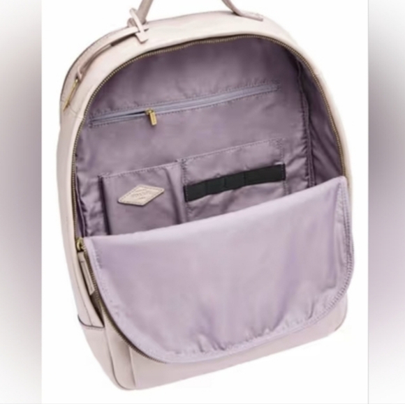 FOSSIL Sherri Leather Backpack – Graystone / Natural – Cowhide Leather main image 7